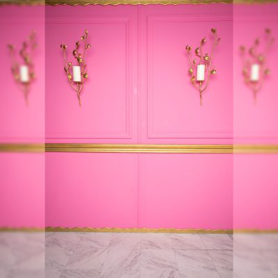 Pink/Gold Luxury Wall - $60