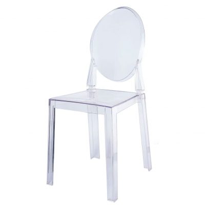 clear chair