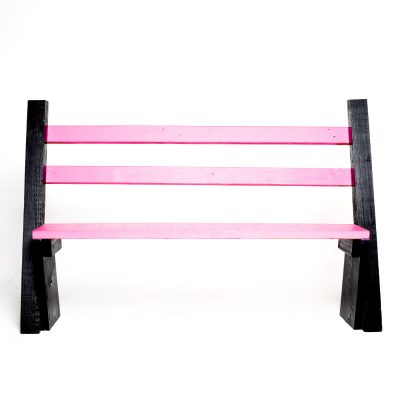 Pink / Black Bench - $25